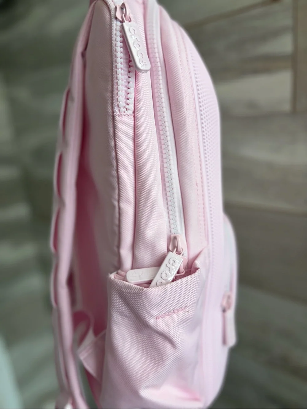 CROCS  backpack in Pink Milk Color